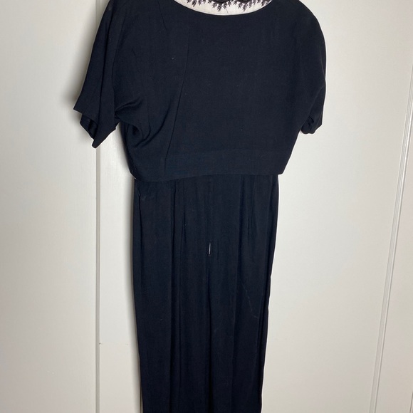 Autentic Vintage 1960’s Wiggle Linen B/W 8-10 - Picture 5 of 11